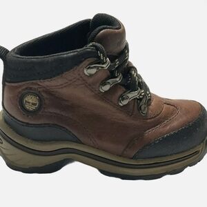 Timberland Kids Brown and Black Boots